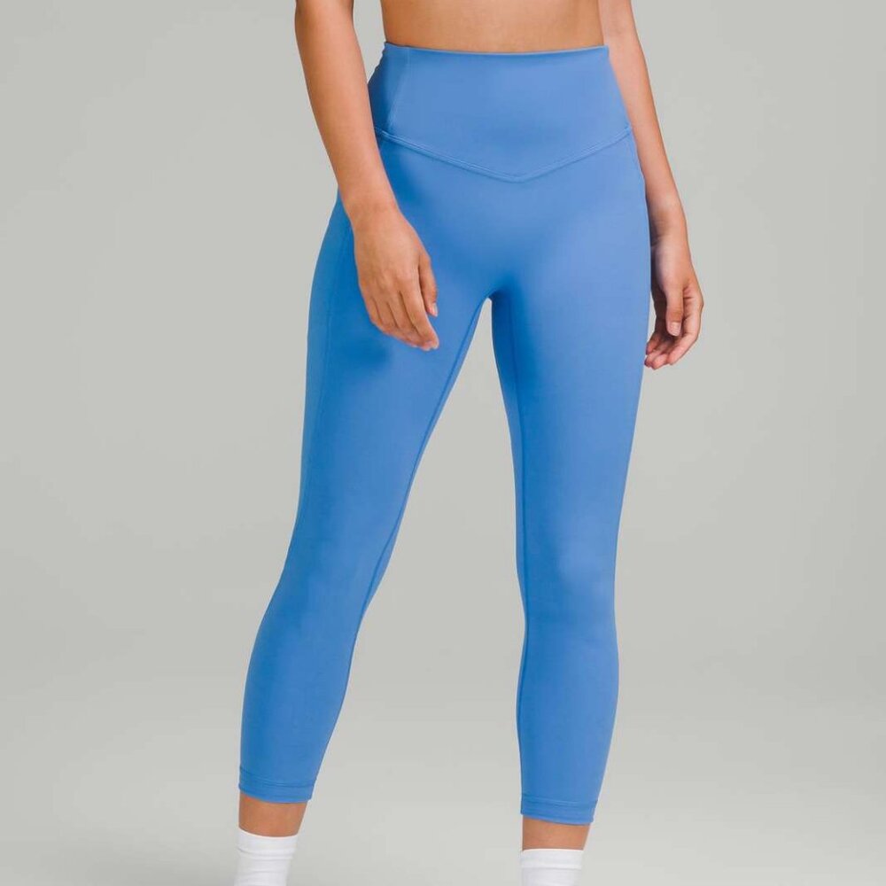 Lululemon Athletica Blue Leggings - Picture 3 of 4